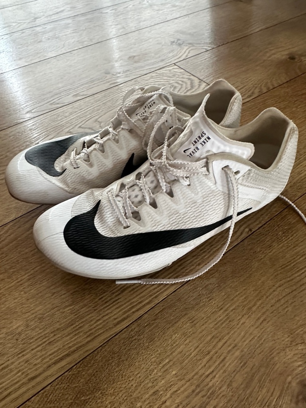 Nine track spikes